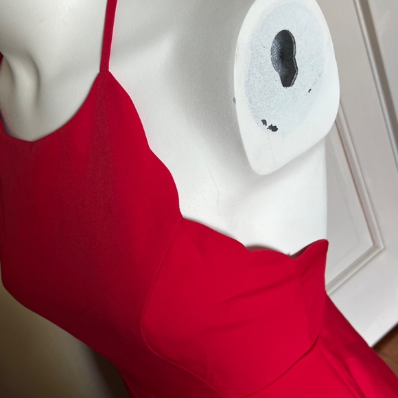 Like New LULUS Little Red Dress - Picture 5 of 7